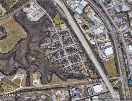 Featured image for the project, Assessing flood risk in Rosemont, South Carolina through water quality analysis, hydrology mapping, and bioremediation