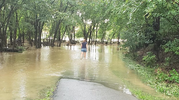 Flooding in Hyattsville