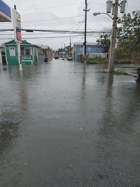 Flooding in Ponce, Puerto Rico