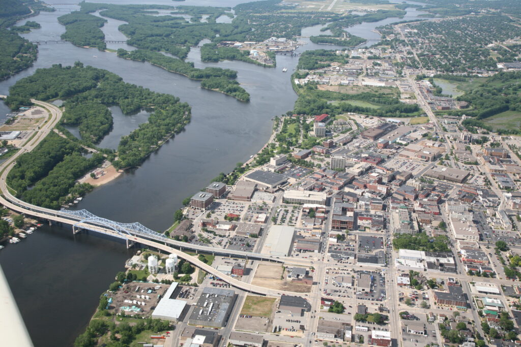 Aerial Image of La Crosse Wisconsin