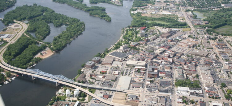 Aerial Image of La Crosse Wisconsin