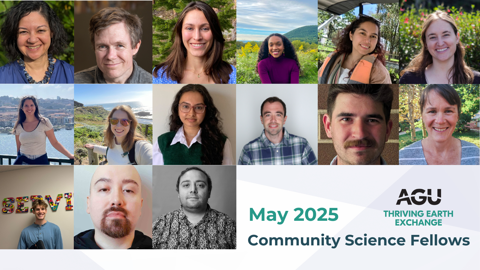 Meet the May 2025 Cohort of Community Science Fellows!