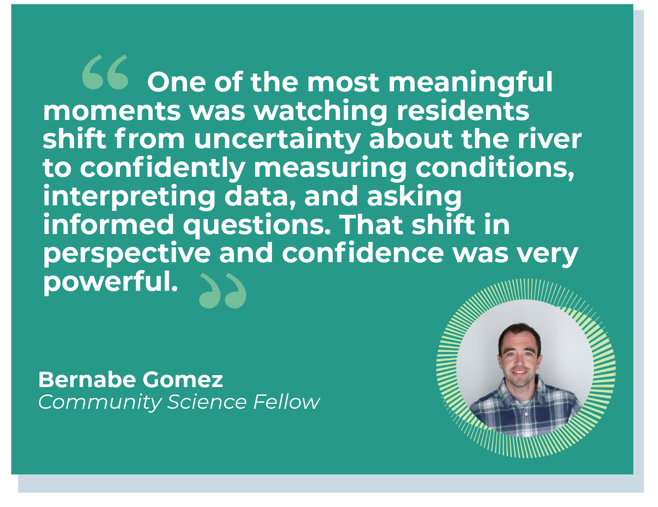 Community Science Fellow Highlight: Bernabe Gomez