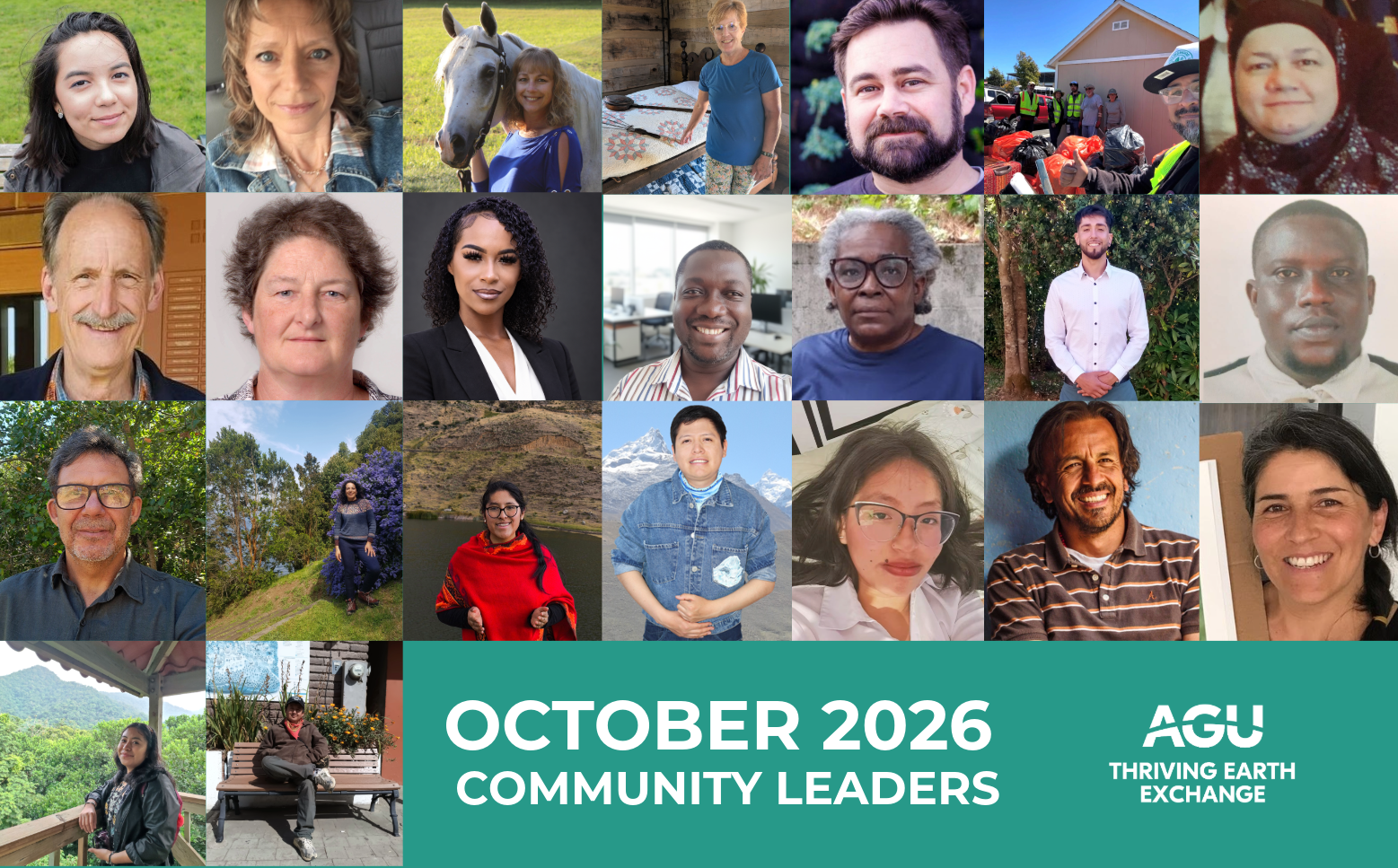 Meet the October 2026 Cohort of Community Leaders!
